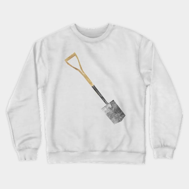 Garden spade Crewneck Sweatshirt by Babban Gaelg